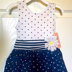 Little Lass Toddler Dress with Daisy